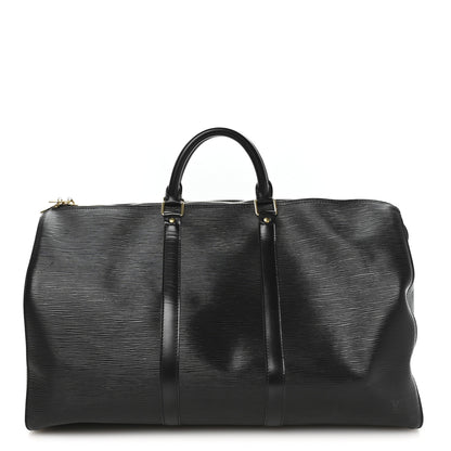Louis Vuitton Epi Keepall 50 Black 1 of 11