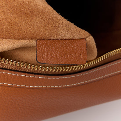 Celine Supple Calfskin Medium Triomphe Heloise Shoulder Bag Tan 7 of 11