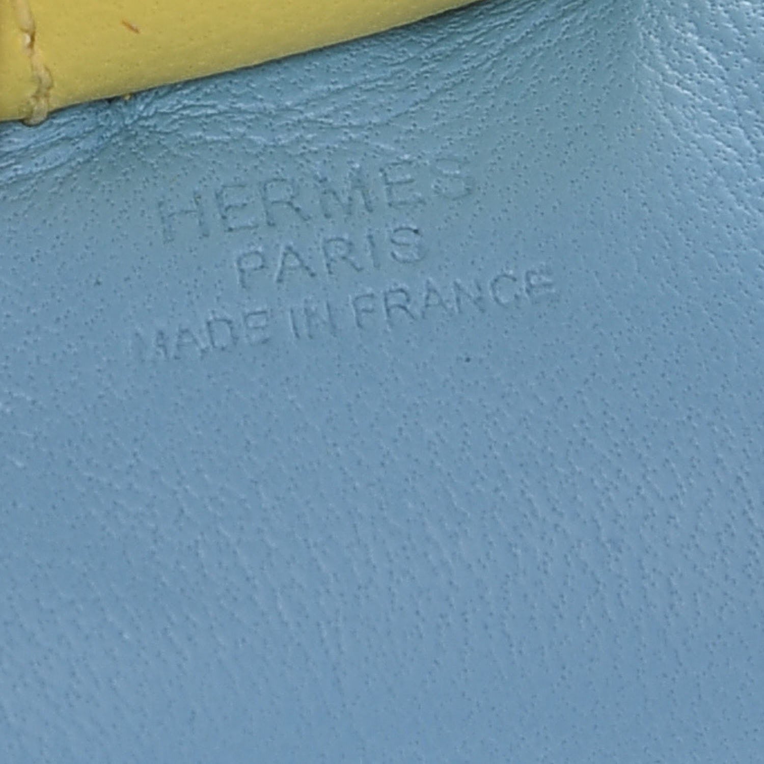 Hermes Milo Lambskin Grigri Rodeo Horse Bag Charm PM Bleu Celeste Lime Malachite 4 of 5