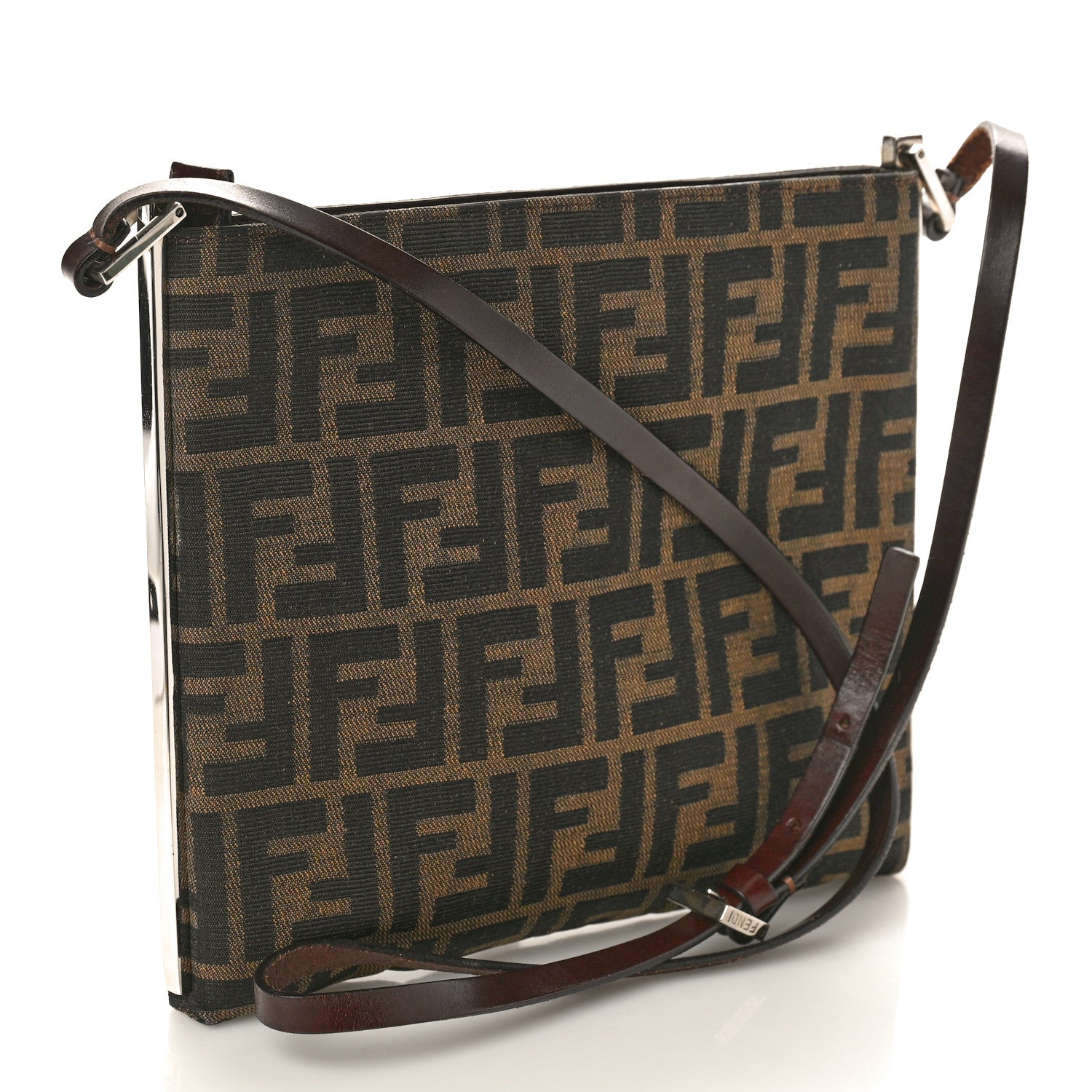 Fendi Zucca Small Crossbody Bag Tobacco 3 of 14