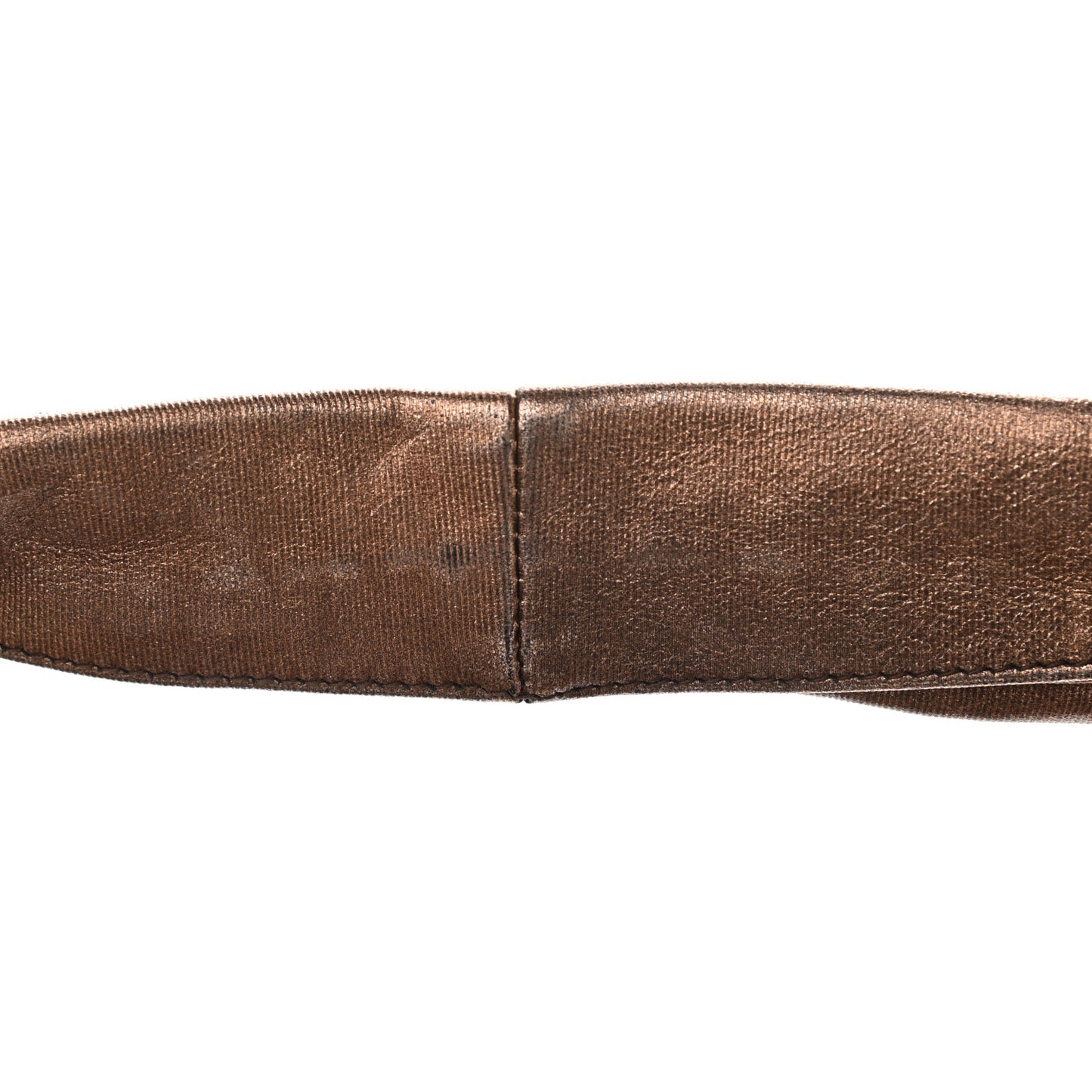Metallic Nappa Intrecciato Large Veneta Hobo Copper