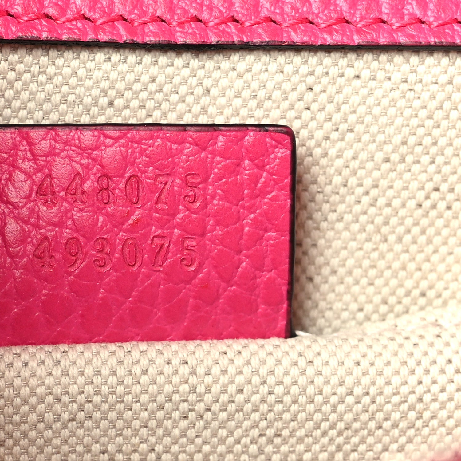 Gucci Dollar Calfskin Crystal Web Medium Dionysus Bamboo Top Handle Bag Box Pink Black Diamond 7 of 10