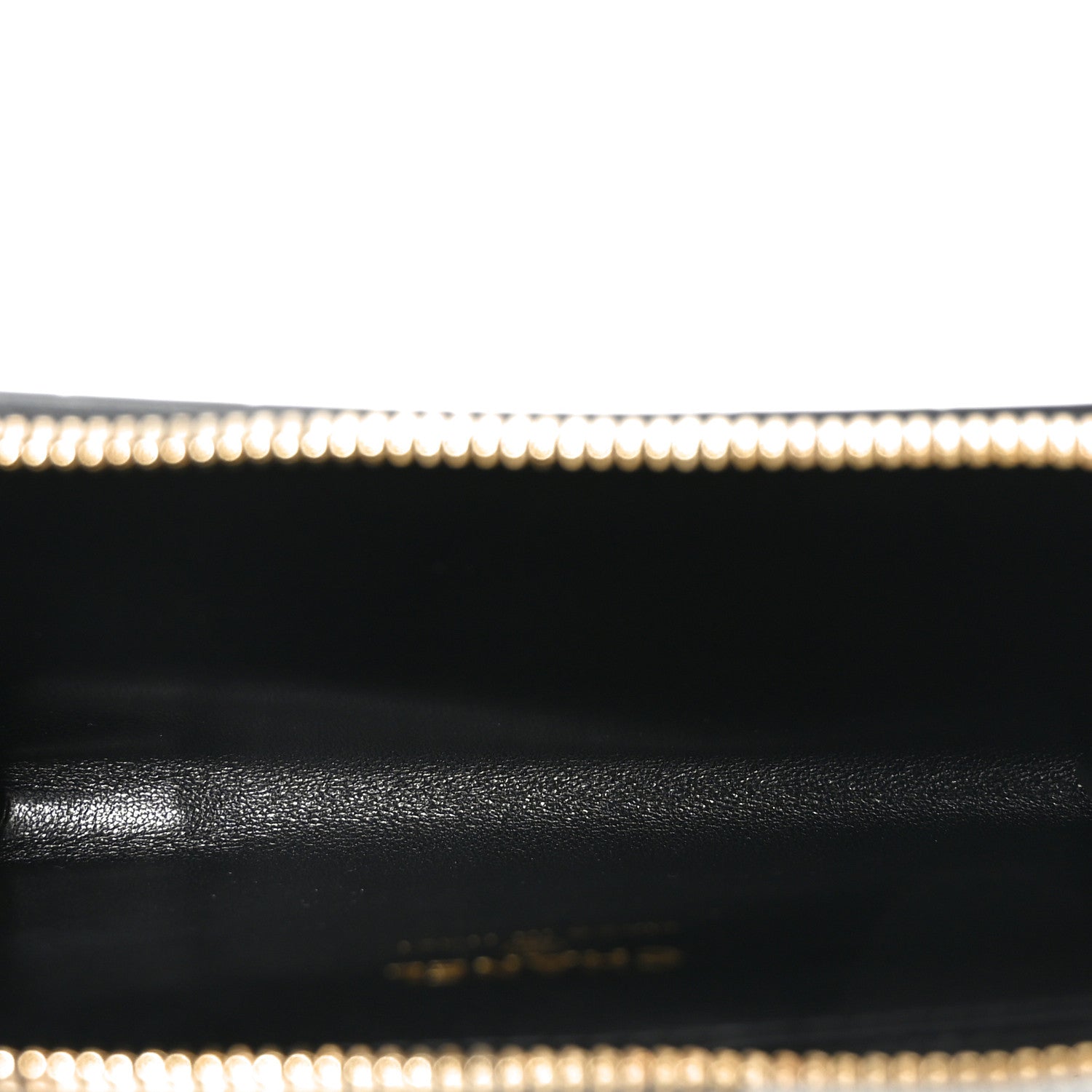 Chanel Calfskin Crocodile Embossed Crococo Zipped Card Holder Black 5 of 8