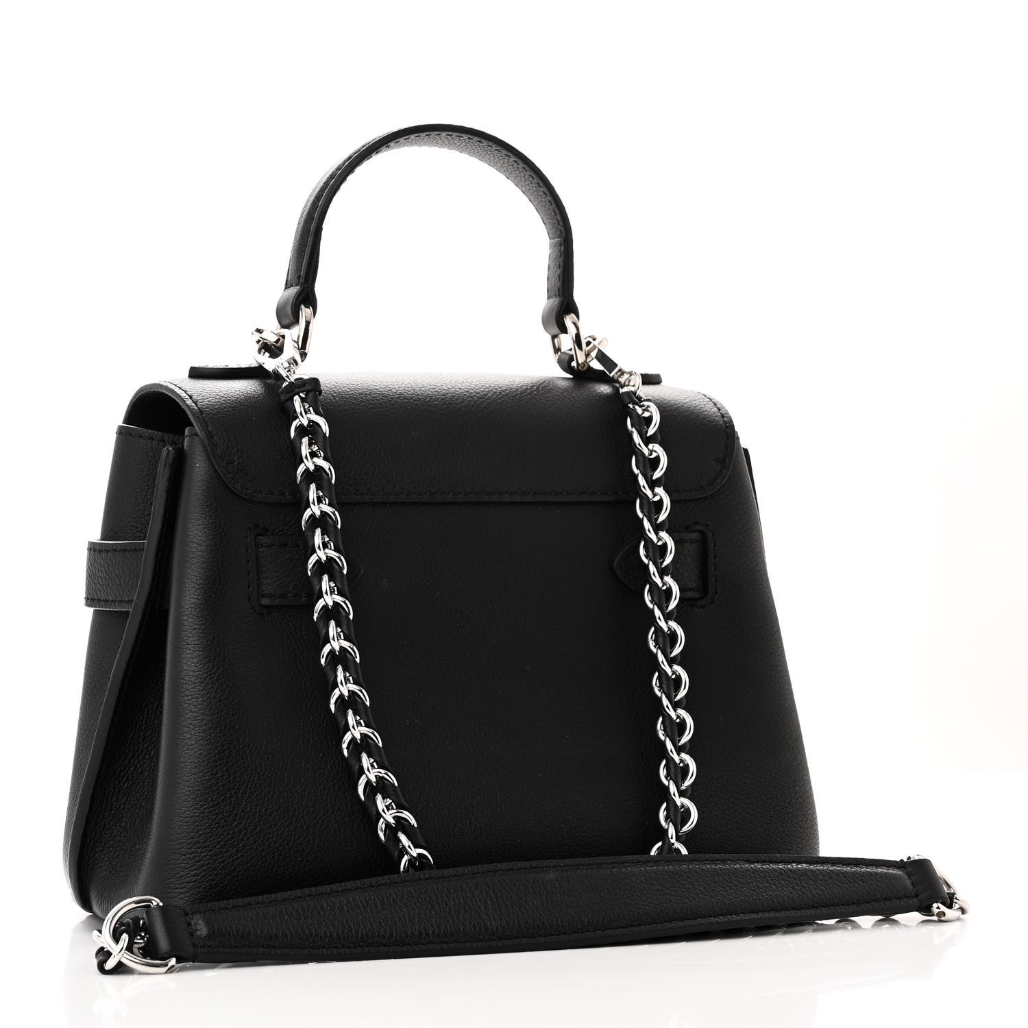 Louis Vuitton Calfskin Lockme Ever Mini Black 3 of 9