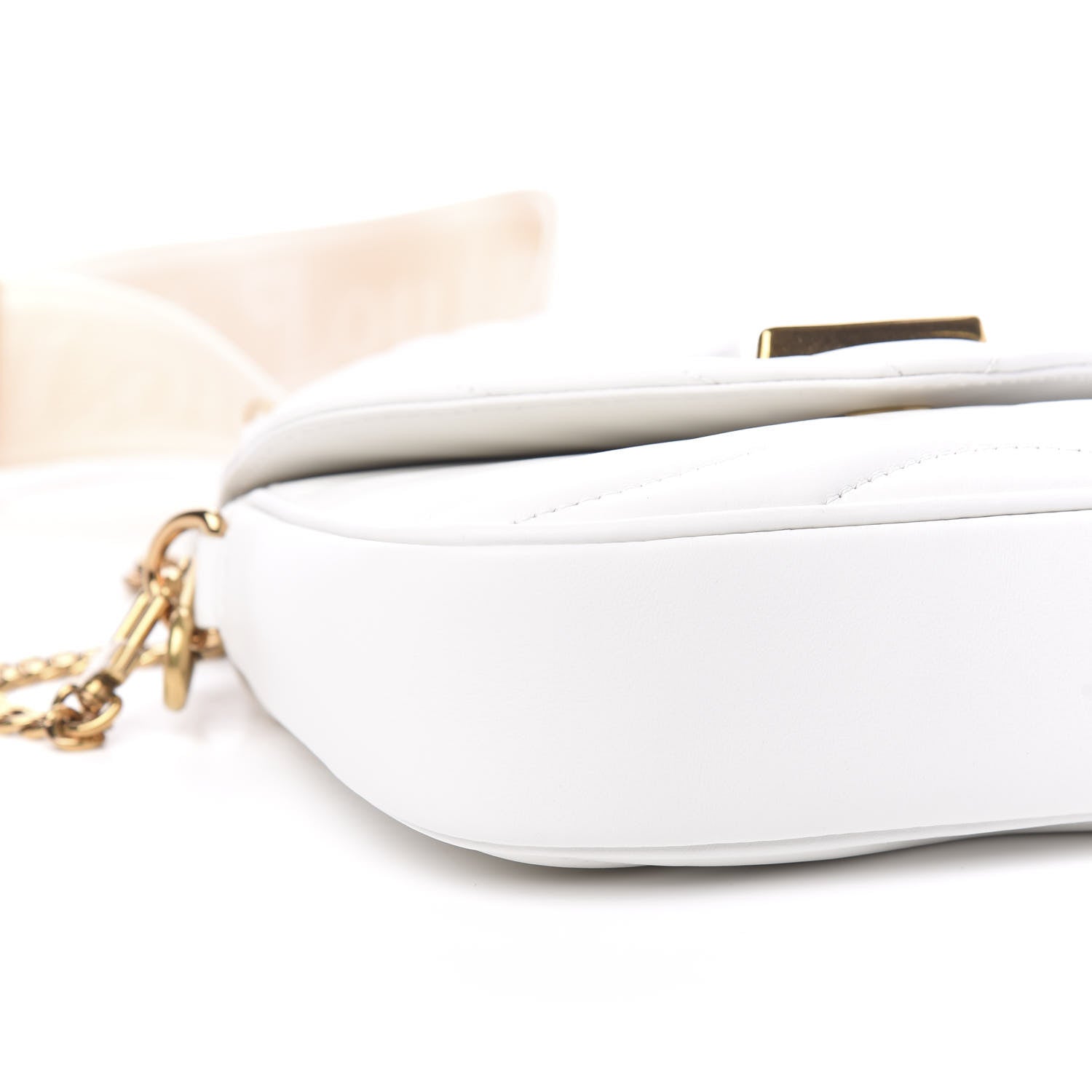 Louis Vuitton Calfskin New Wave Multi Pochette Snow 6 of 8