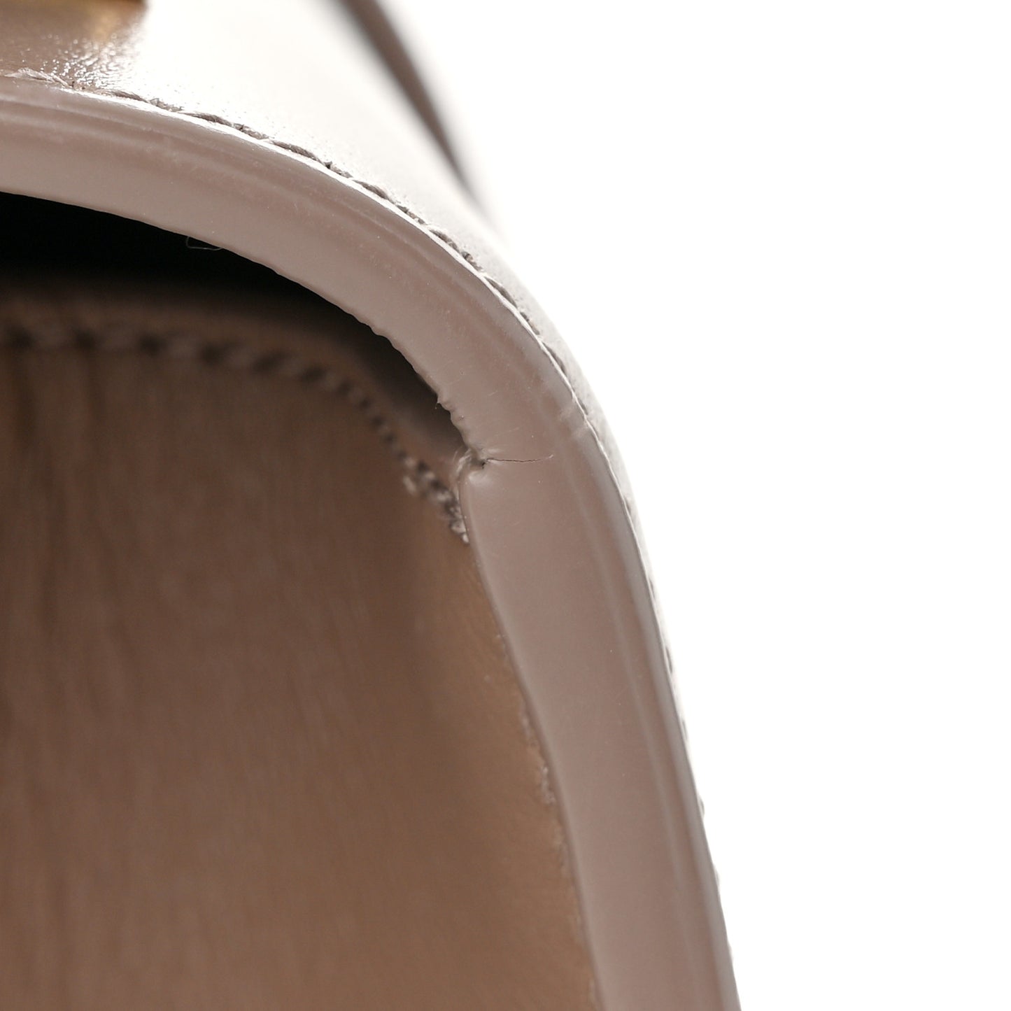 Box Calfskin 30 Montaigne Flap Bag Raw Beige