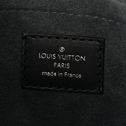 Louis Vuitton Denim Monogram Jacquard Neverfull MM GM Pochette Gray 6 of 9