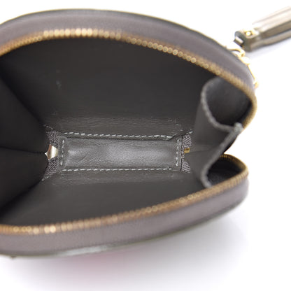 Louis Vuitton Vernis Animania Coq Rooster Round Coin Purse Gris Art Deco 5 of 8