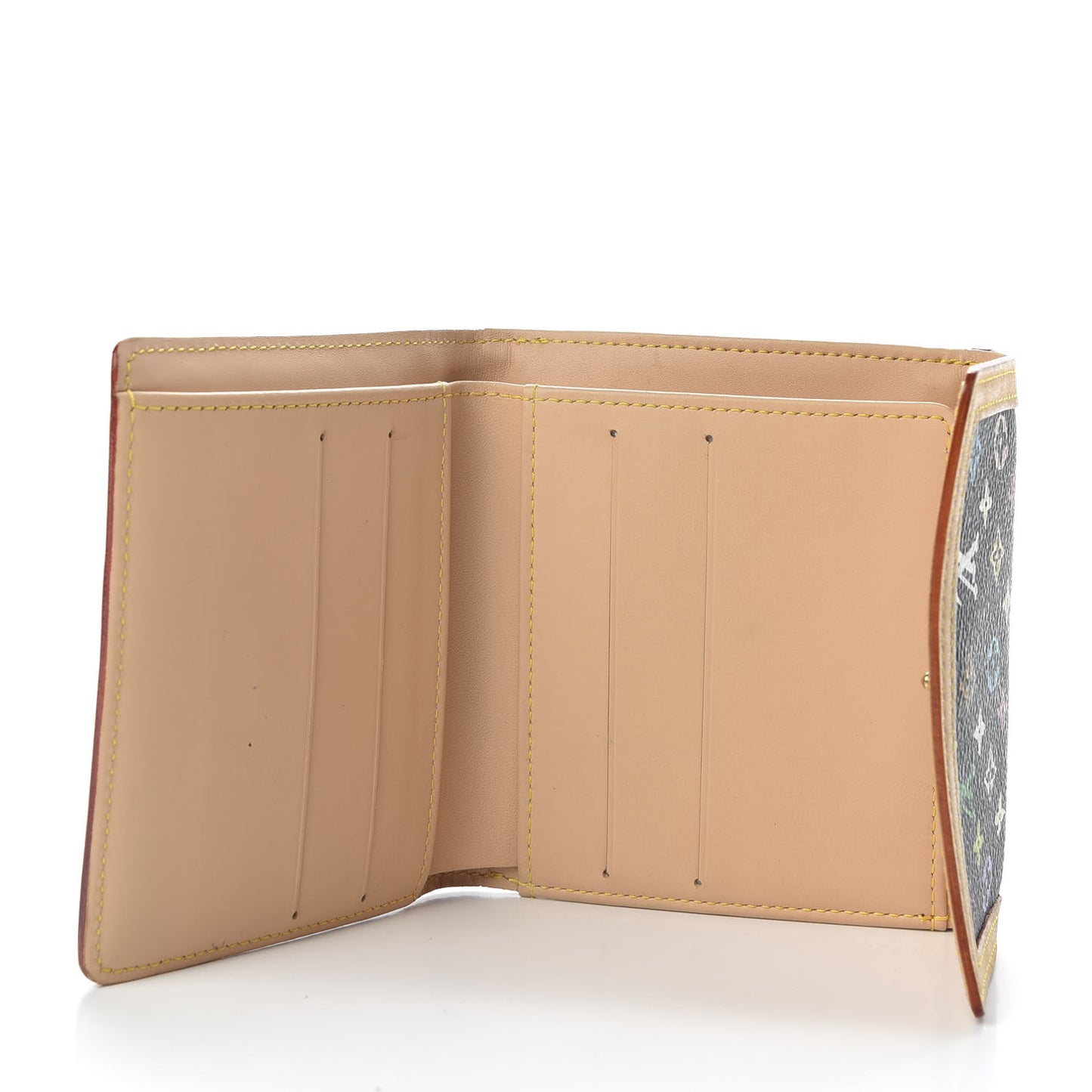 Monogram Multicolor Porte-Monnaie Billets Wallet Black