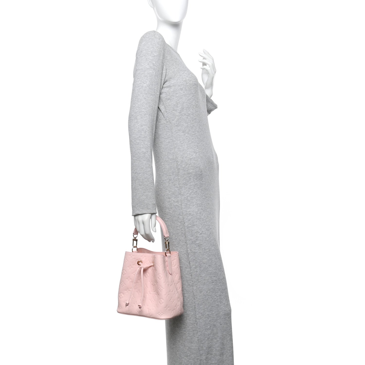 Louis Vuitton Empreinte Monogram Neonoe BB Opal Pink 2 of 11