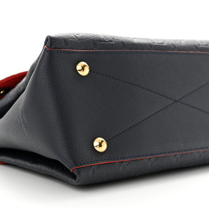 Louis Vuitton Empreinte Georges MM Marine Rouge 8 of 9