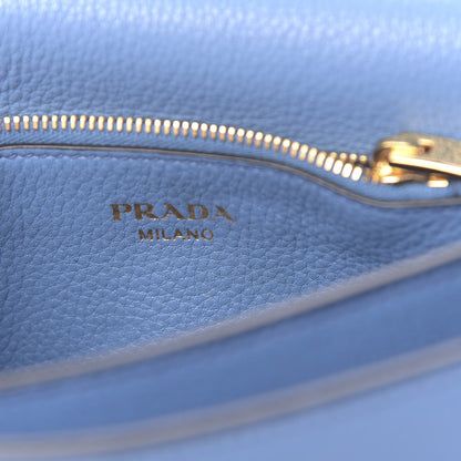 Prada Vitello Daino Flap Crossbody Mare 6 of 10