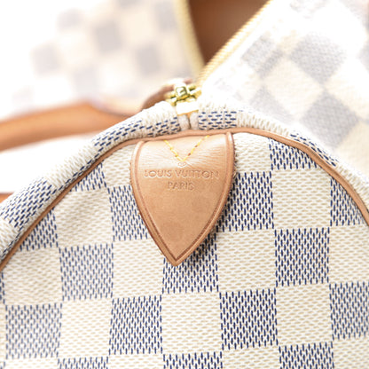 Louis Vuitton Damier Azur Speedy 35 5 of 15