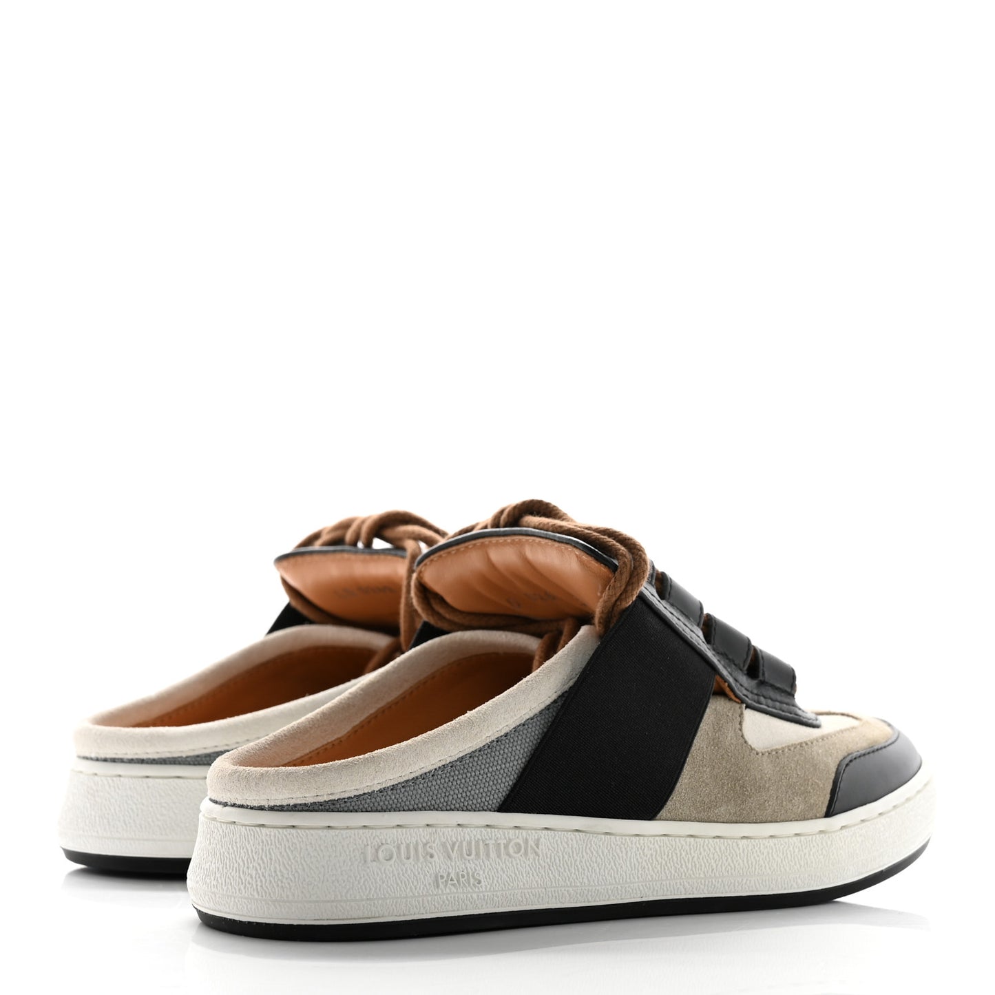 Suede Lous Open Back Sneaker 35