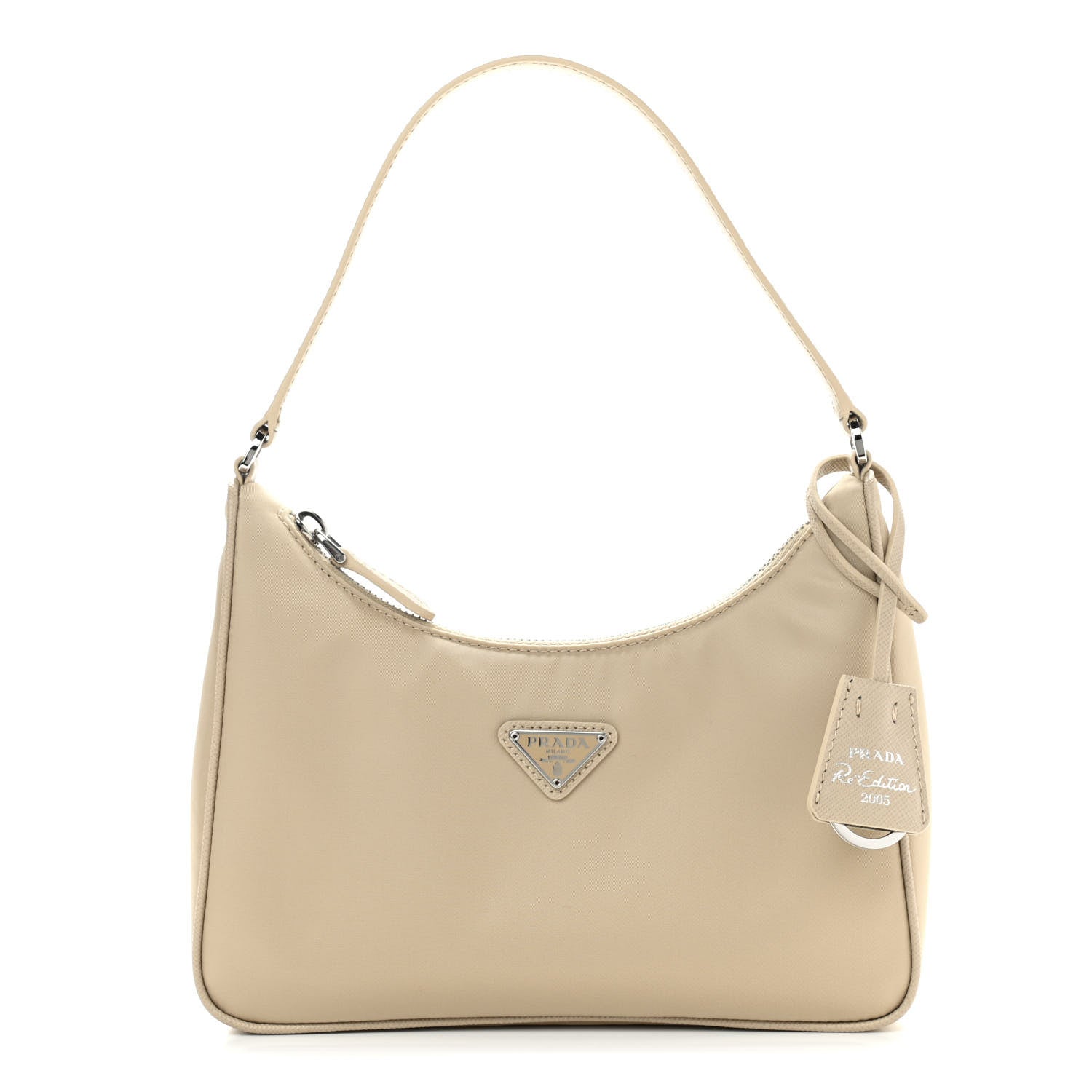 Prada Re-Nylon Saffiano Mini Re-Edition 2005 Bag Deserto 1 of 10