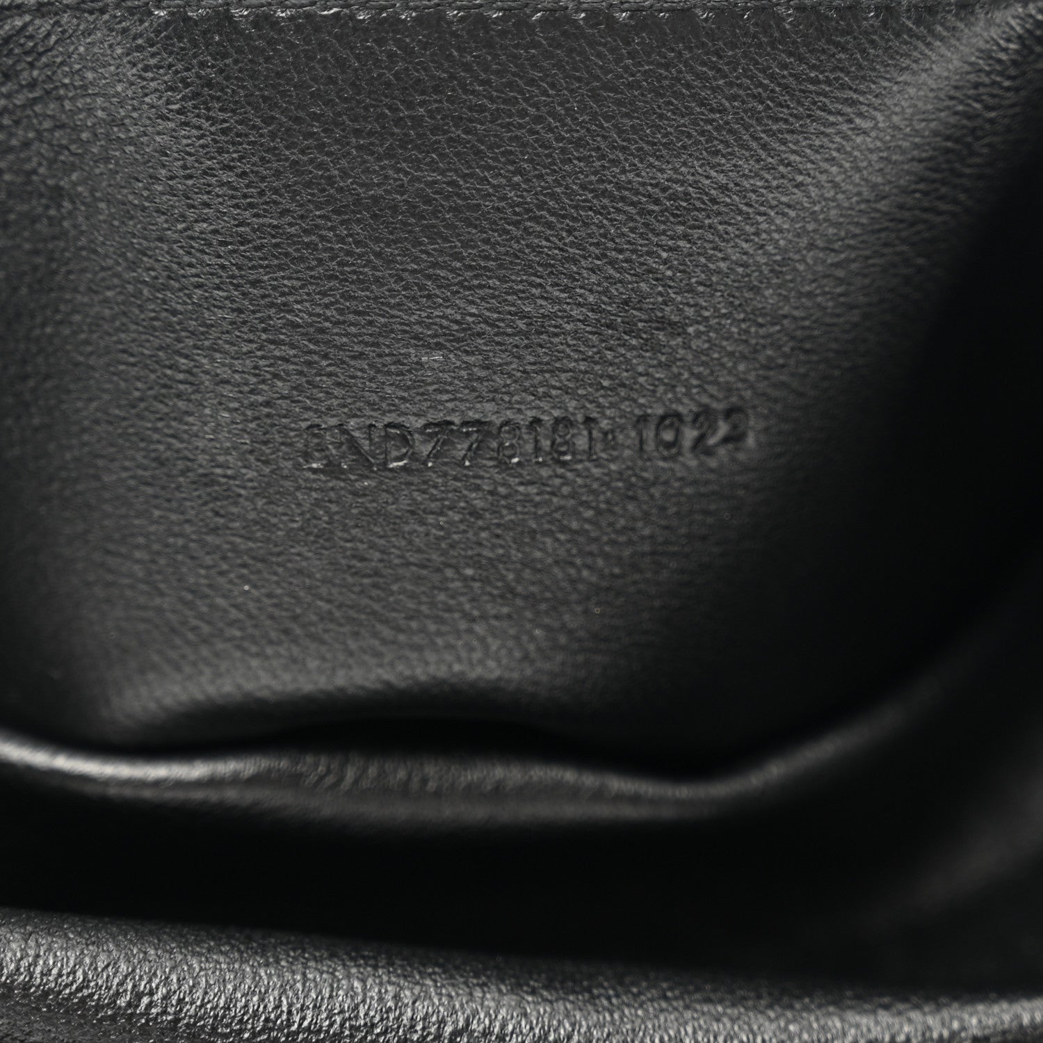 Saint Laurent Grained Lambskin Small Cassandre Envelope Pouch Black 7 of 8