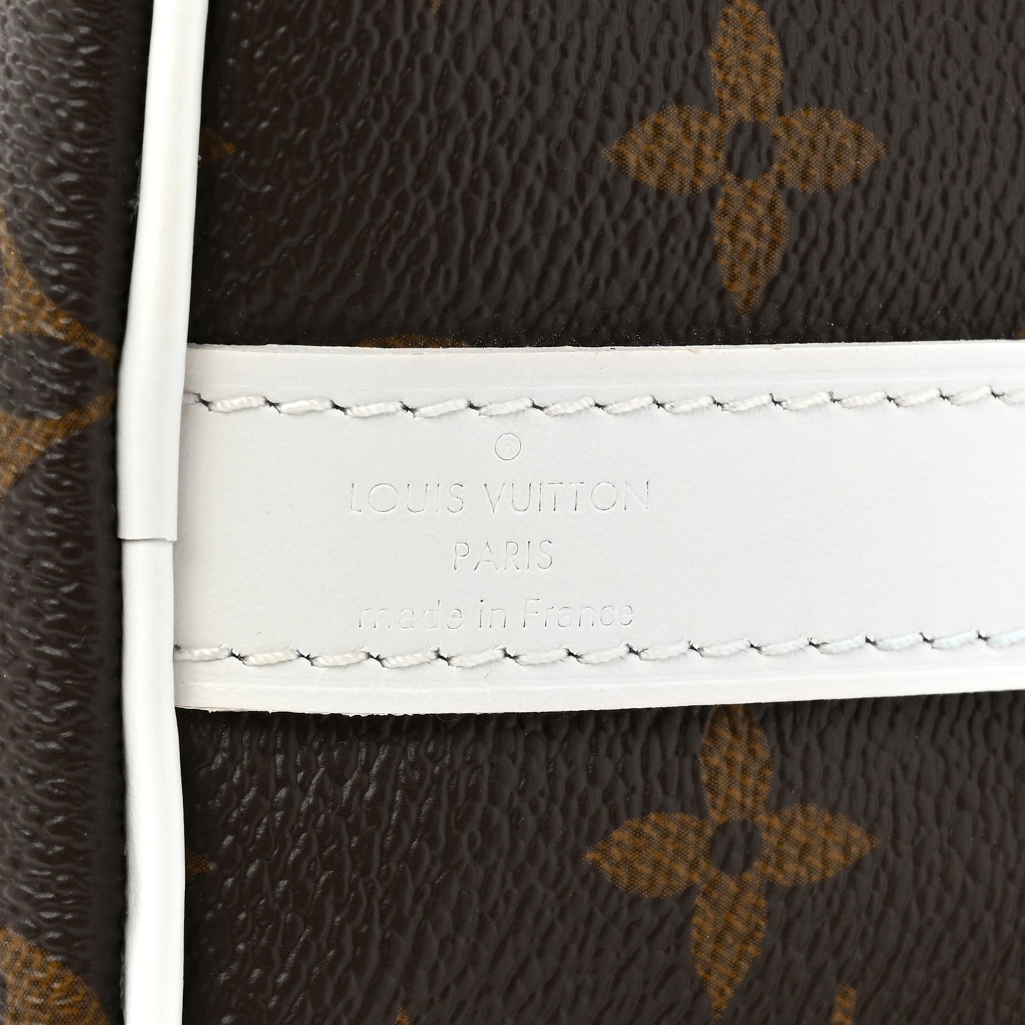 Monogram LV Match Speedy Bandouliere 25 White