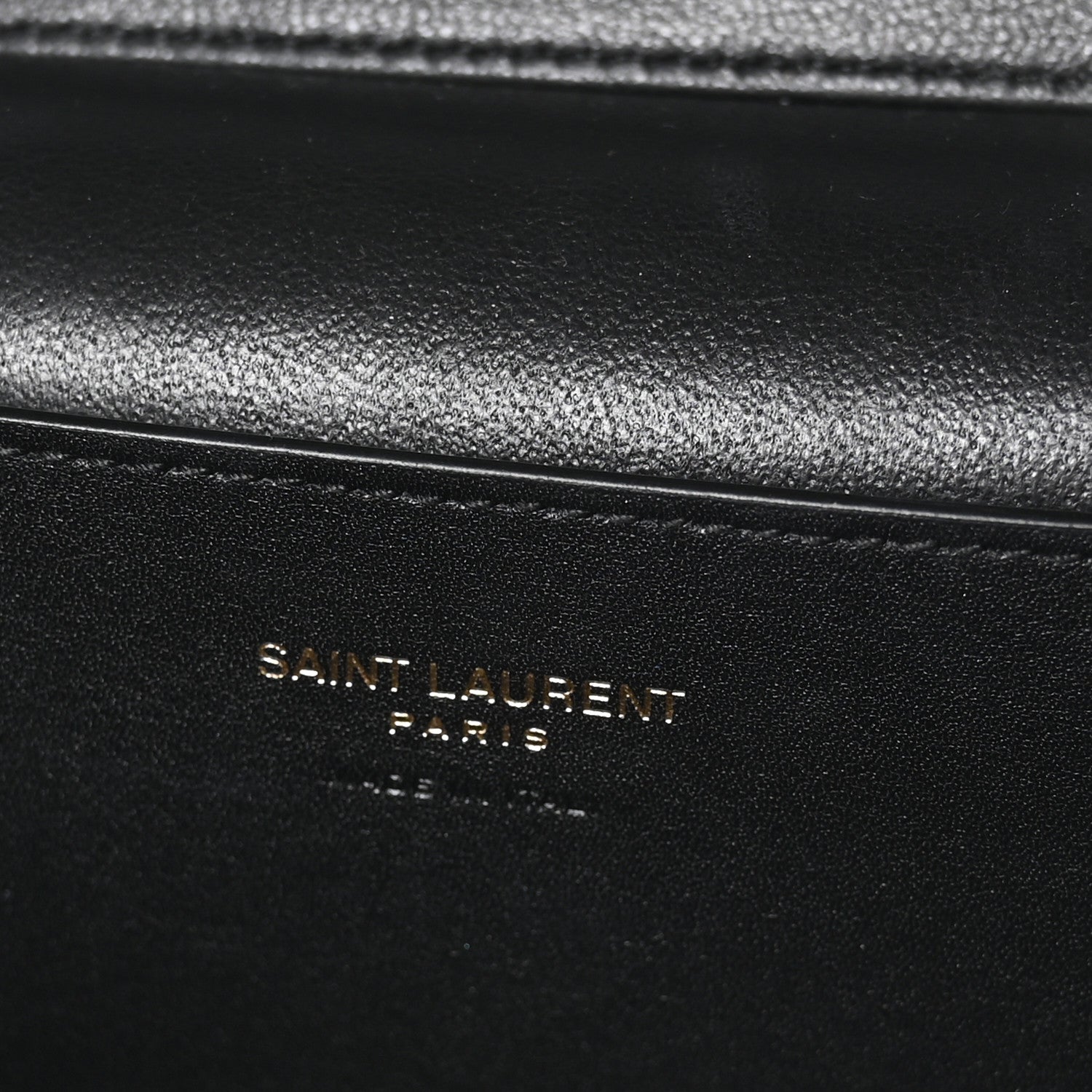Saint Laurent Pony Hair Leopard Print Mini Gaby Vanity Case Brown Black 6 of 11