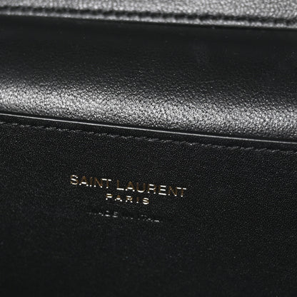 Saint Laurent Pony Hair Leopard Print Mini Gaby Vanity Case Brown Black 6 of 11