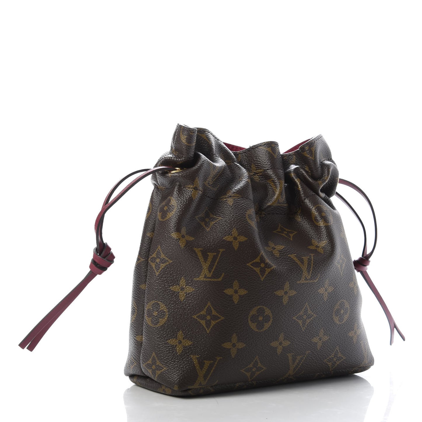 Monogram Pouch Noe Fuchsia