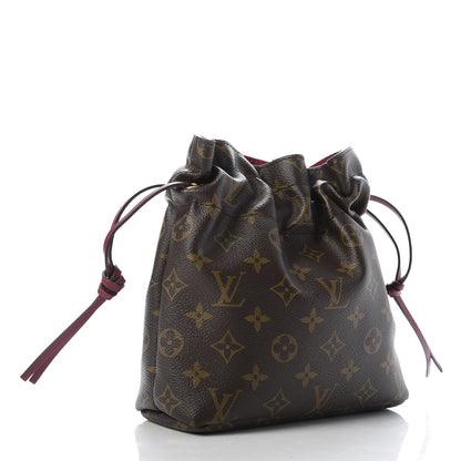 Louis Vuitton Monogram Pouch Noe Fuchsia 3 of 9