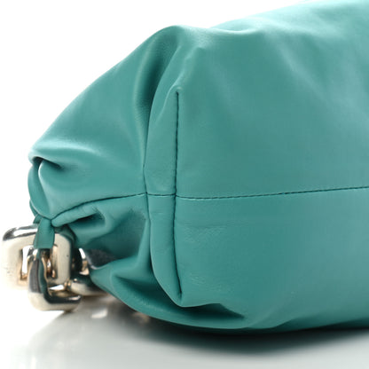 Bottega Veneta Calfskin The Pouch Chain Linloleum 8 of 10
