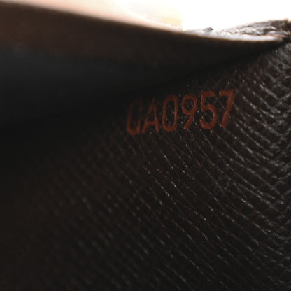 Louis Vuitton Damier Ebene Porte-Monnaie Tresor Wallet 8 of 14