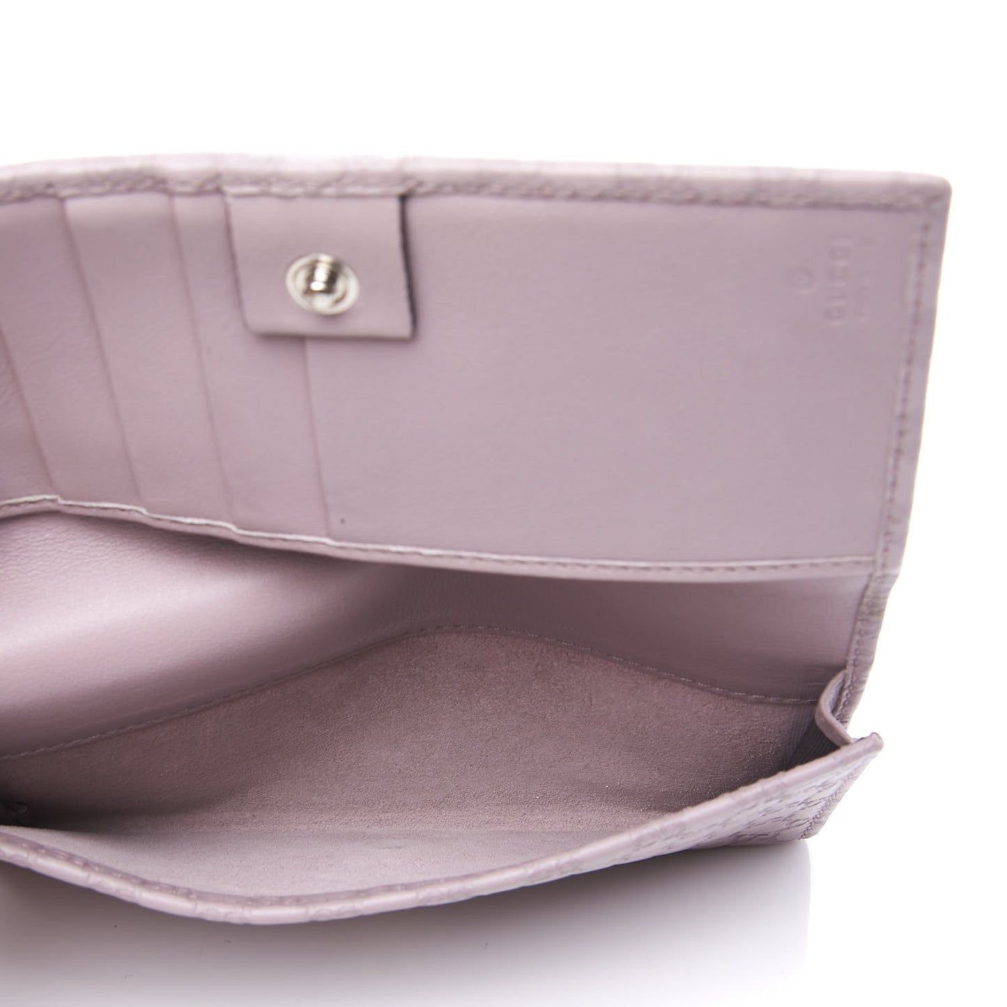 Microguccissima Flap Wallet Mauve