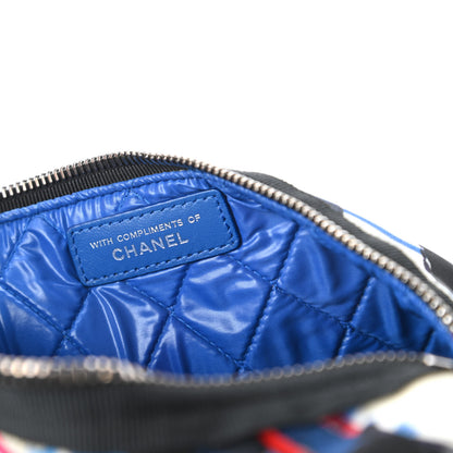 Chanel Canvas Airline Cosmetic Pouch Multicolor 9 of 11