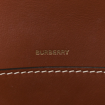 Burberry Calfskin Vintage Check New Hampshire Bag Archive Beige Tan 6 of 9