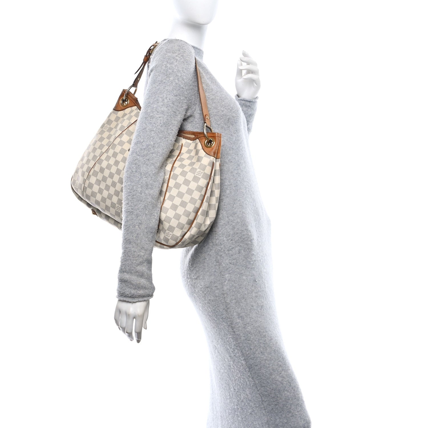 Louis Vuitton Damier Azur Galliera PM 2 of 11