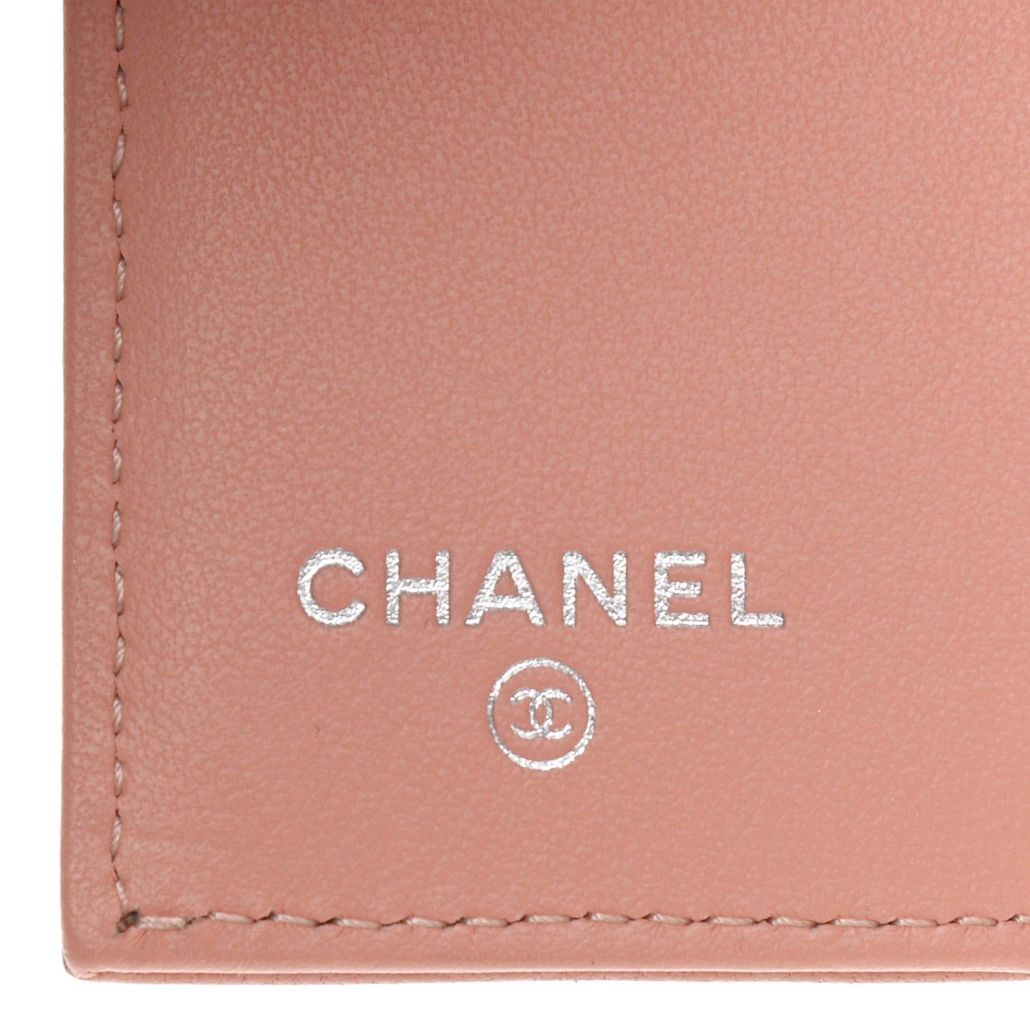 Goatskin Camellia Embossed 4 Key Holder Pink