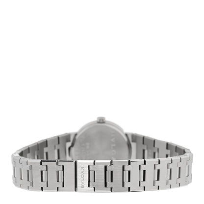 Bulgari Stainless Steel 23mm Quartz Watch Black 3 of 4