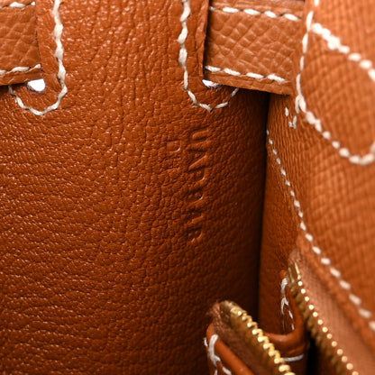 Hermes Epsom Kelly Sellier 25 Gold 7 of 10