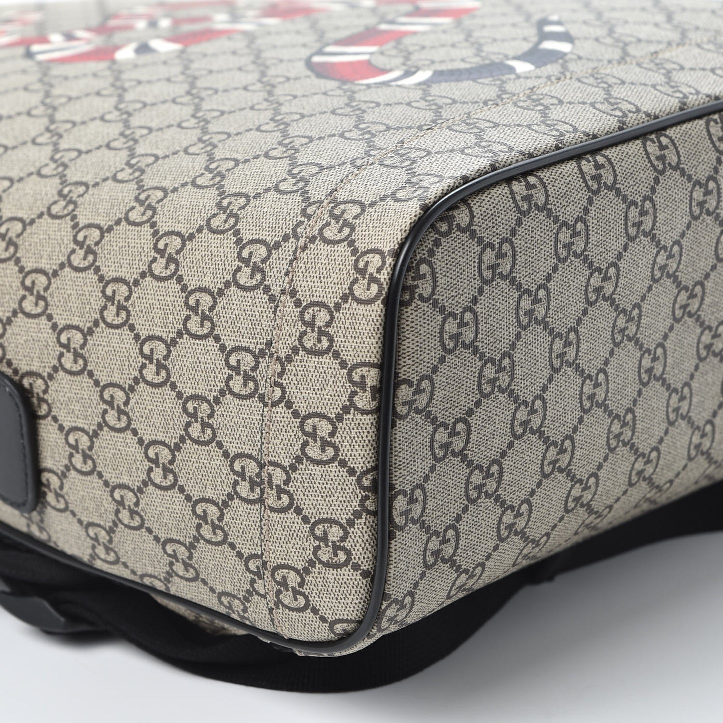GG Supreme Monogram Kingsnake Dome Backpack