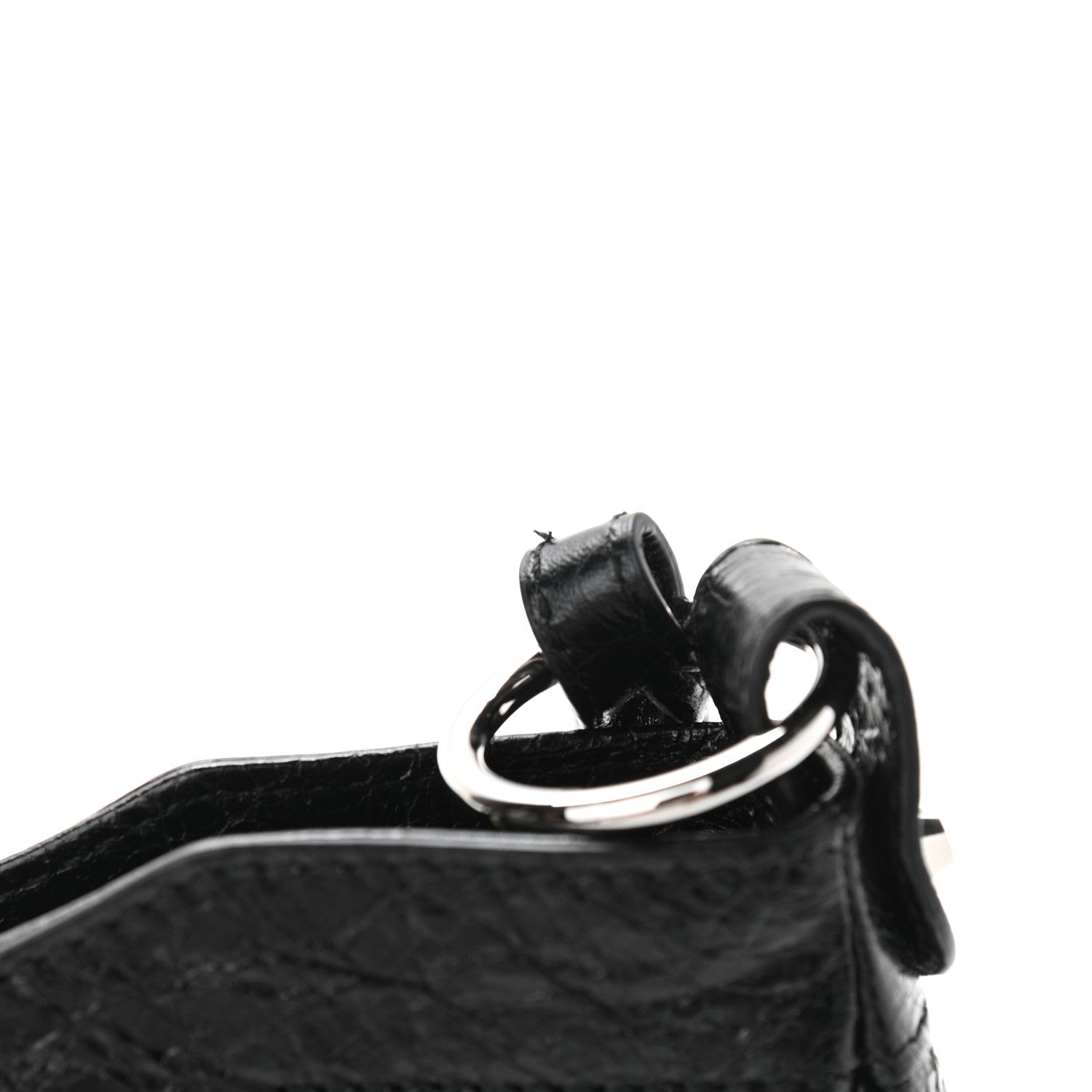 Balenciaga Agneau Classic Silver Hardware Hip Black 11 of 11