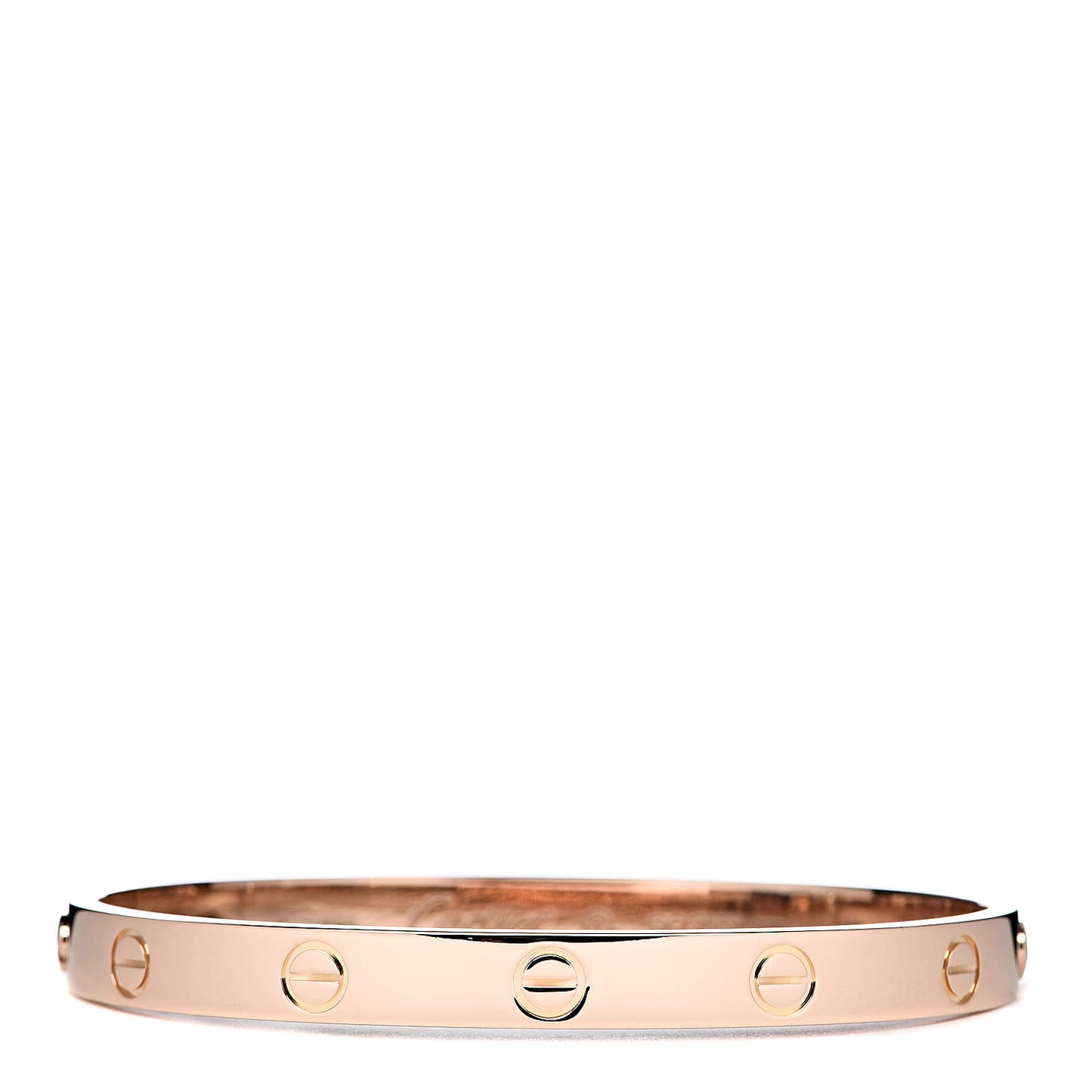 18K Pink Gold LOVE Bracelet 17