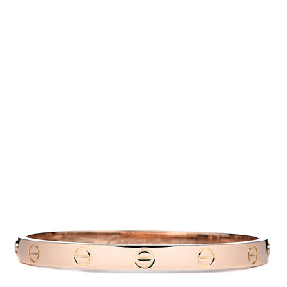 Cartier 18K Pink Gold LOVE Bracelet 17 1 of 6