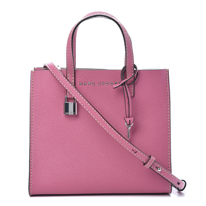 Marc Jacobs Grained Calfskin Mini Grind Tote Pink 1 of 11