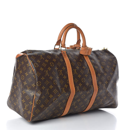 Louis Vuitton Monogram Keepall 50 3 of 9