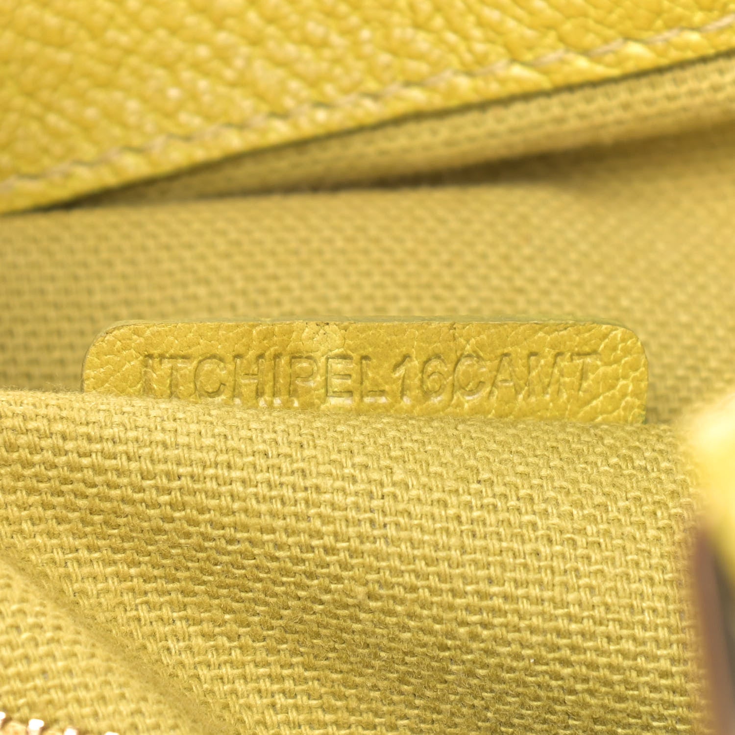 Burberry Haymarket Check Crossbody Bag Yellow 10 of 10