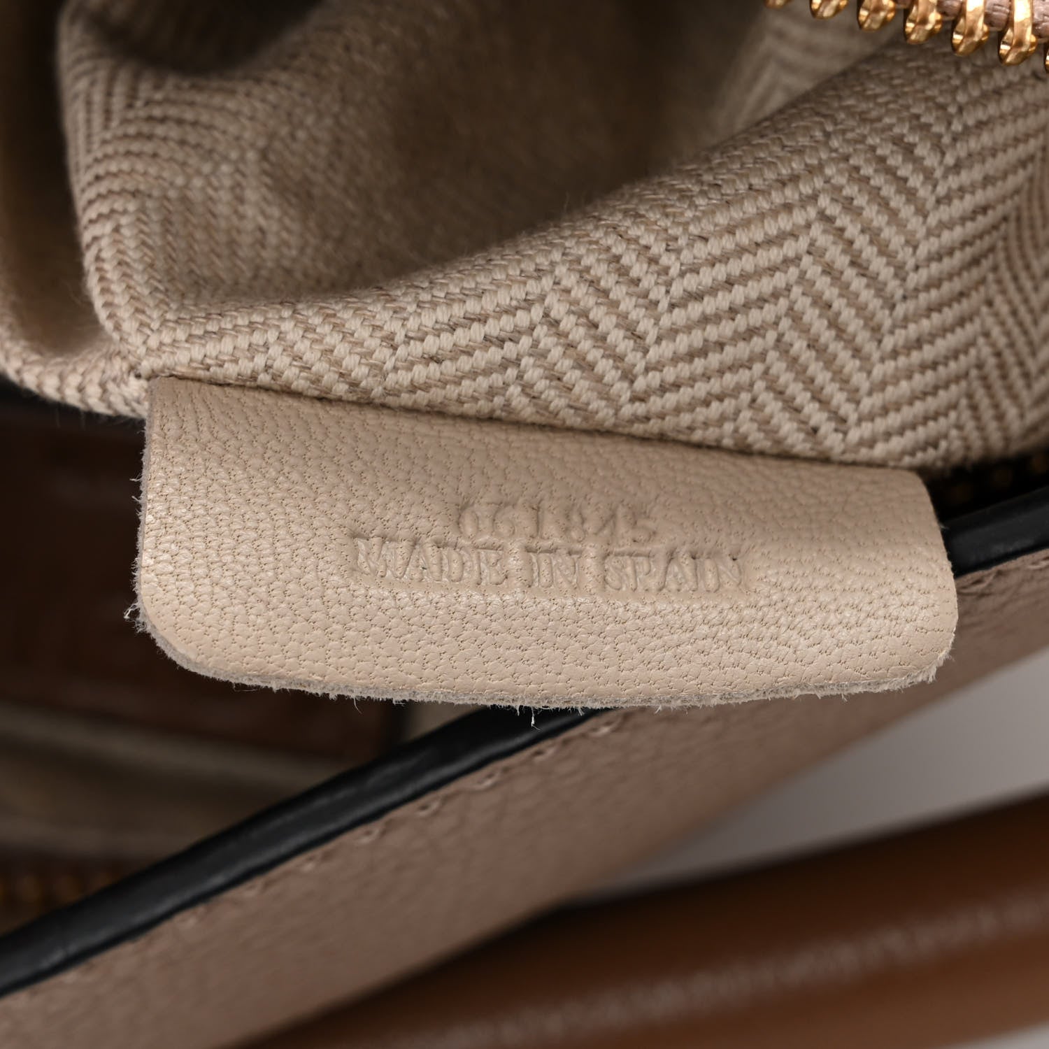 Loewe Grained Calfskin Small Puzzle Bag Sand Mink 7 of 10