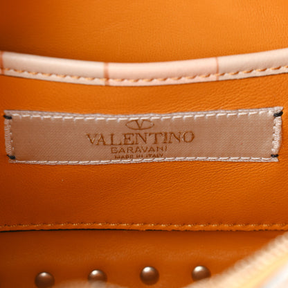 Valentino Garavani Vitello Native Couture 1975 Rockstud Camera Crossbody Bag Orange Multicolor 6 of 9