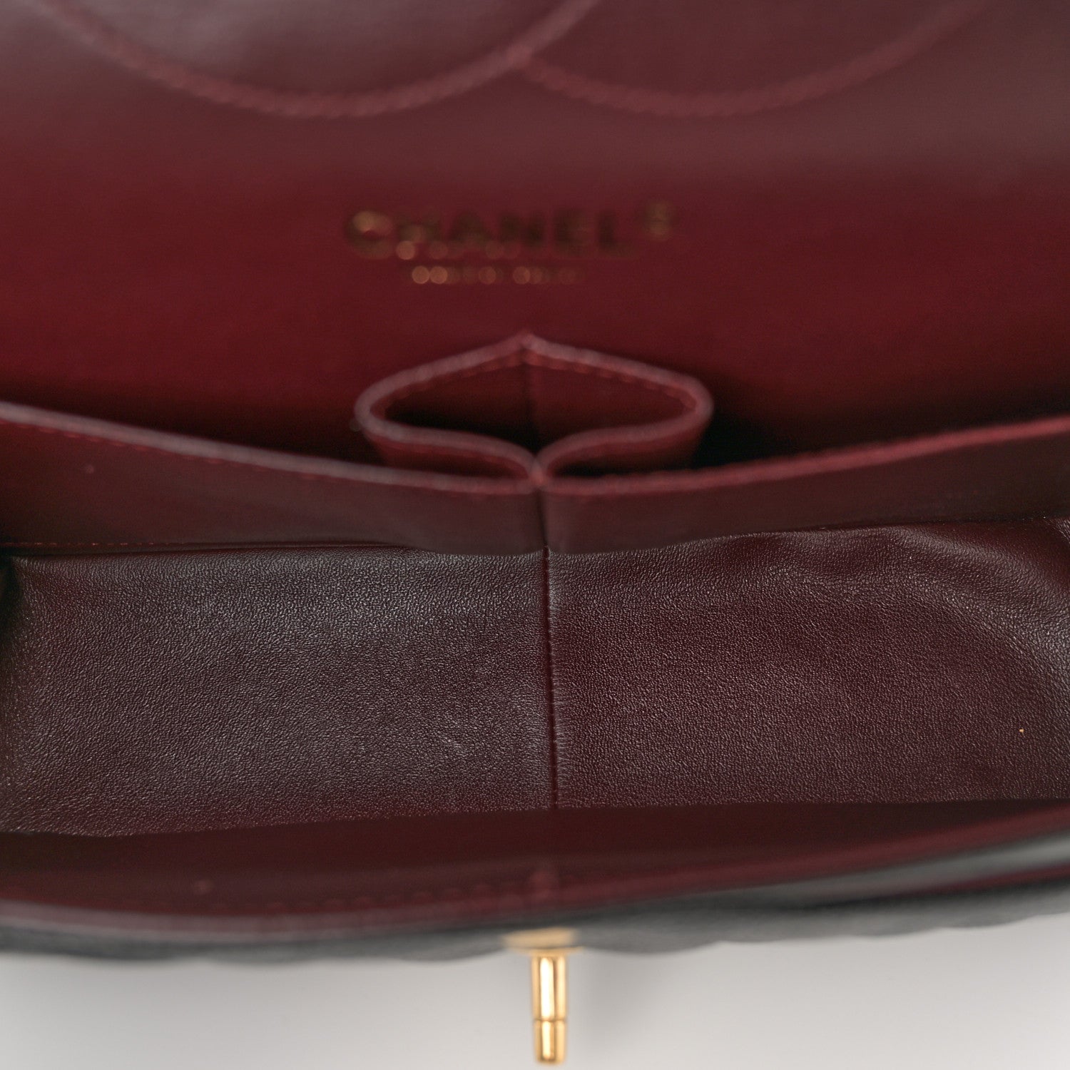 Chanel Caviar Quilted Jumbo Double Flap Black 5 of 10