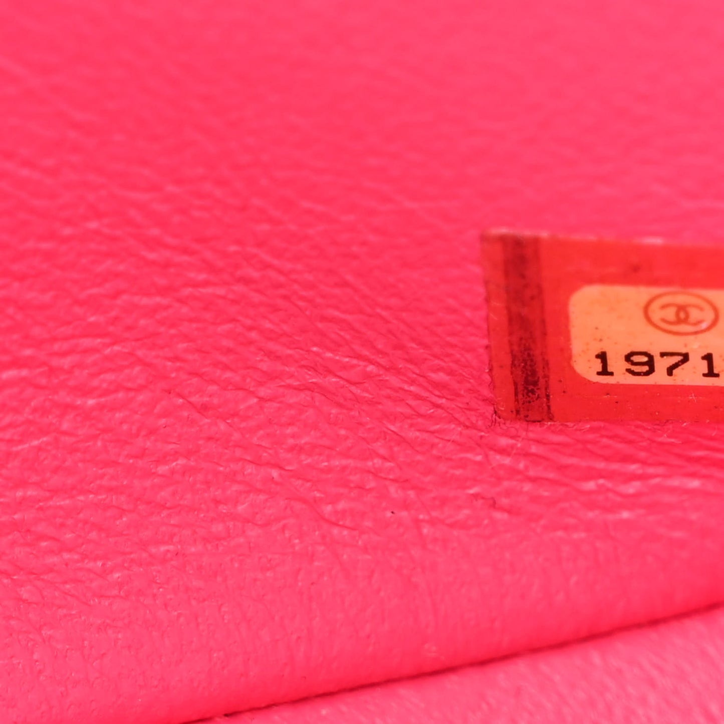 Lambskin Quilted Mini Rectangular Flap Fuchsia