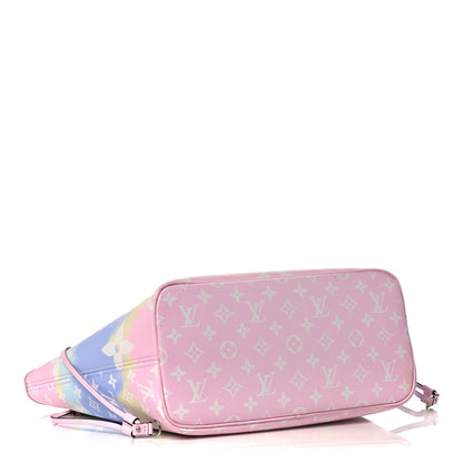 Louis Vuitton Monogram Escale Neverfull MM Pastel 5 of 24