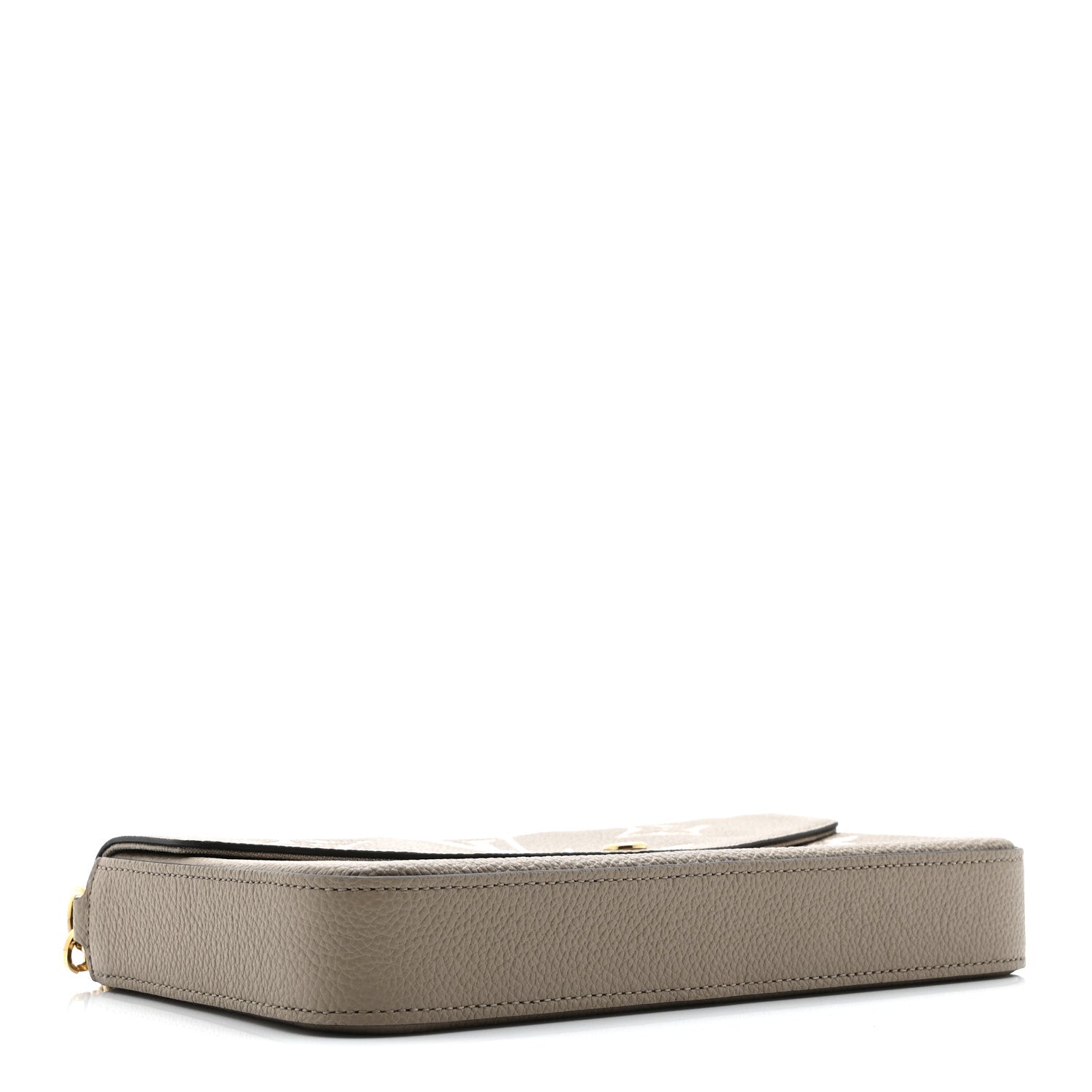 Louis Vuitton Empreinte Monogram Giant Felicie Pochette Tourterelle Creme 5 of 10