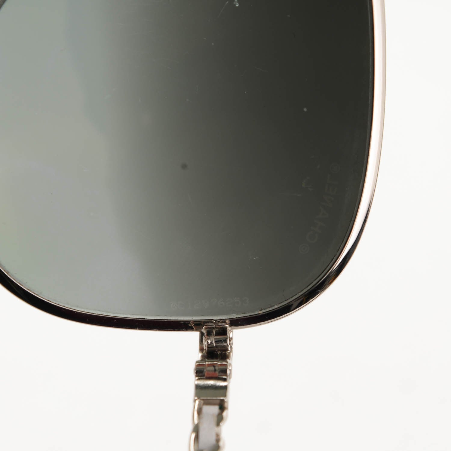 Chanel Chain Sunglasses 4194-Q White 6 of 9
