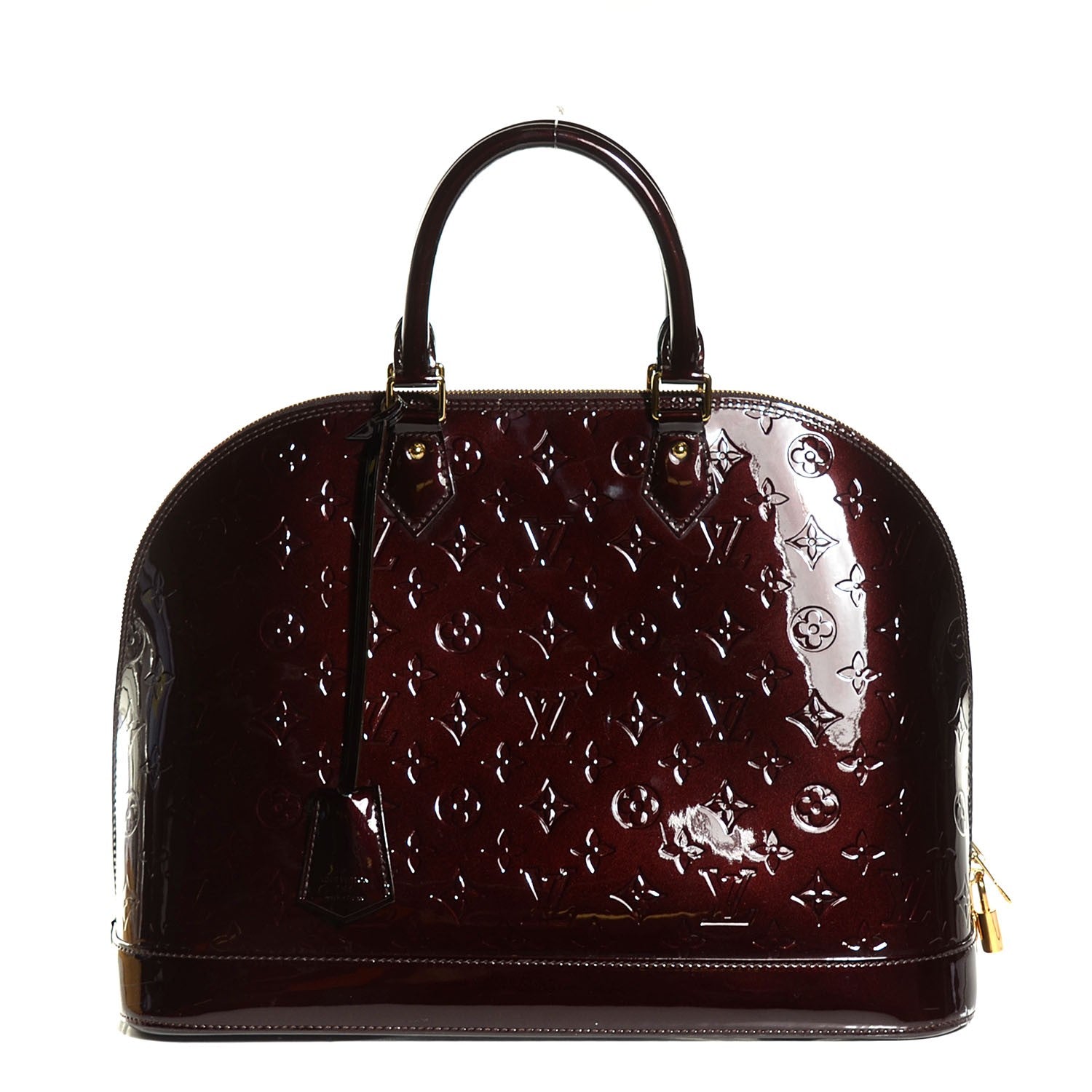 Louis Vuitton Vernis Alma GM Amarante 1 of 7