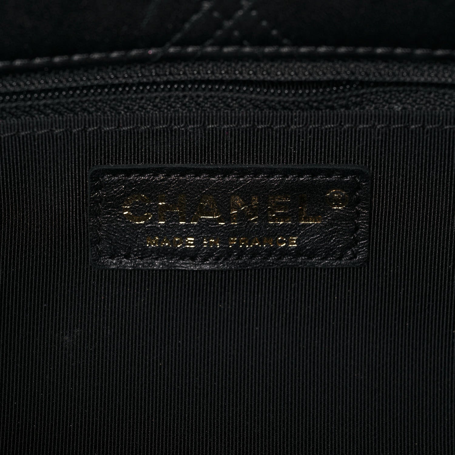 Chanel Lambskin Quilted Pearl Studded Flap Black 11 of 15